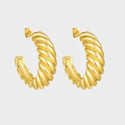 Winther Studio Baguette Hoops Discount