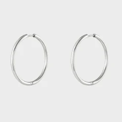Winther Studio Big Basic Hoops Sølv Discount