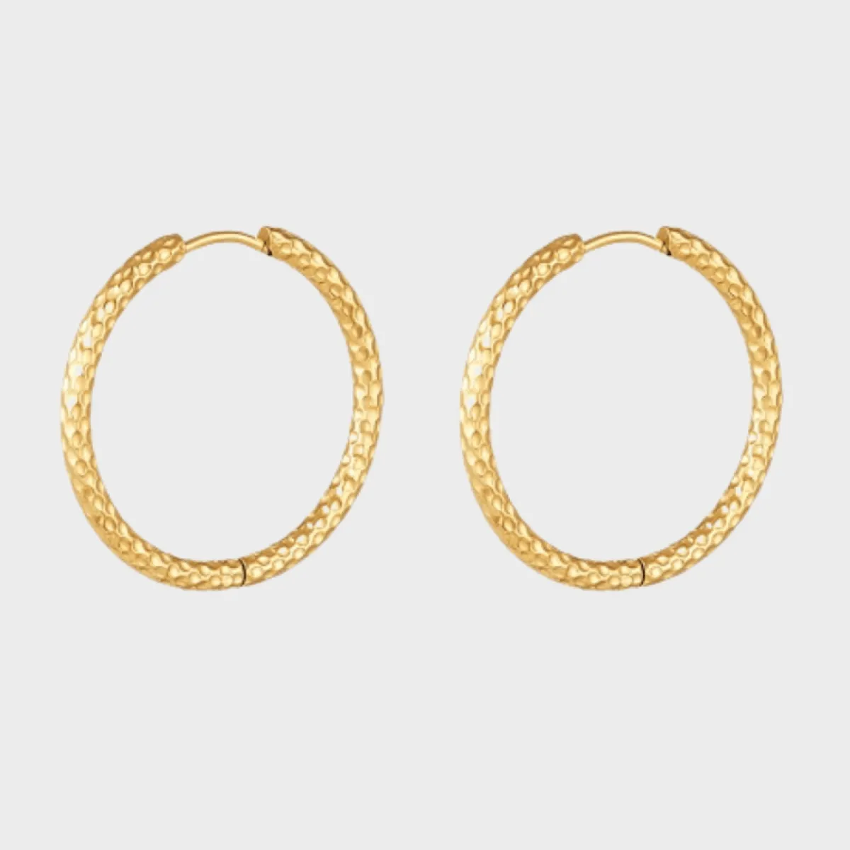 Winther Studio Big Bee Hoops Sølv Hot