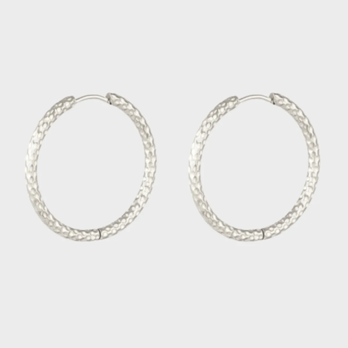 Winther Studio Big Bee Hoops Sølv Hot