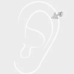 Winther Studio Crystal Triangle Piercing Discount