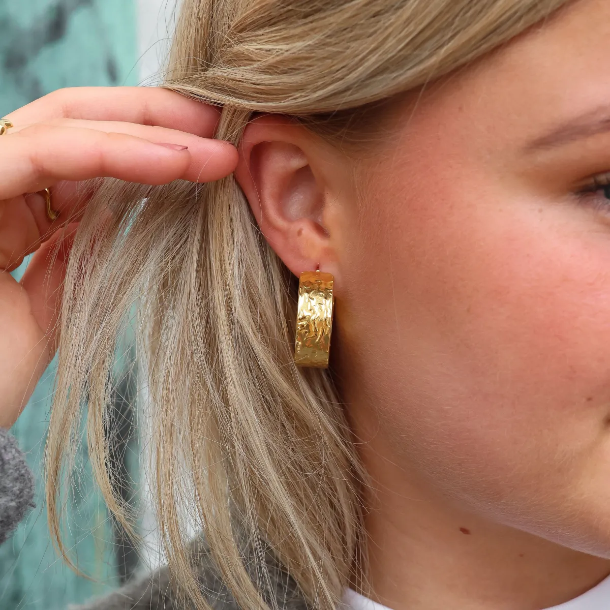 Winther Studio Dayal Hoops Sølv Hot