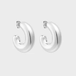 Winther Studio Felicia Hoops Sølv New