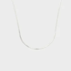 Winther Studio Flat Snake Halskæde Sale