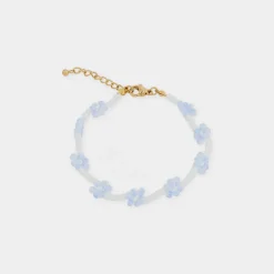Winther Studio Flower Bead Armbånd Blå Outlet