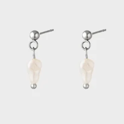 Winther Studio Julia Pearl Ørestikker Sølv Outlet