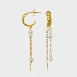 Winther Studio Kalo Pearl Øreringe Sølv Outlet