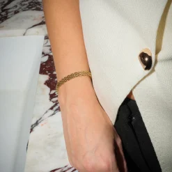 Winther Studio Mesh Armbånd Guld Online