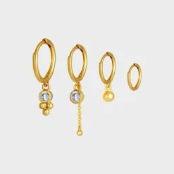 Winther Studio Mini Hoop Øreringe Sæt Online