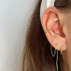 Winther Studio Mini Twisted Hoops