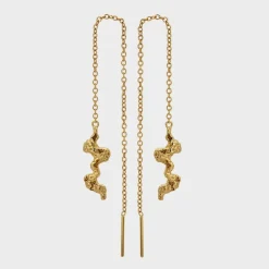 Winther Studio Mycet Kædeøreringe Sølv Outlet