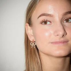 Winther Studio Pearl Bow Øreringe Sale