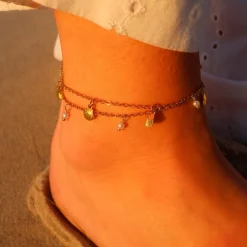 Winther Studio Selena Pearl Ankelkæde