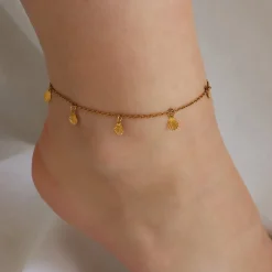 Winther Studio Shell Ankelkæde Outlet