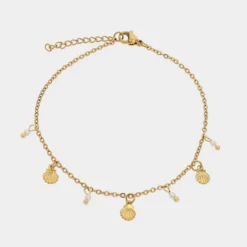 Winther Studio Shell Selena Ankelkæde Discount