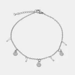 Winther Studio Shell Selena Ankelkæde Discount