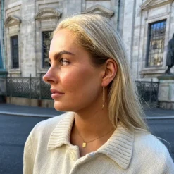 Winther Studio Star Drop Øreringe Clearance