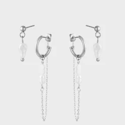 Winther Studio Nadia Øreringe Mix Sølv Discount